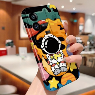 เคสมือถือ แบบแข็ง ลายการ์ตูนนักบินอวกาศ ป้องกันกล้อง กันกระแทก สําหรับ Vivo V23 V25 Pro X50 X60 X70 X80 X90 Pro