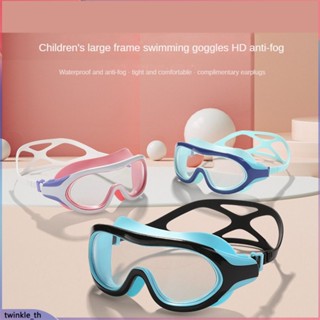 【ready Stock】แว่นตาว่ายน้ำคุณภาพสูง สายยางใส ปรับได้ Goggles Swimming Goggles (twinkle.th)