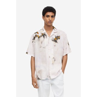 H&amp;M  Man Relaxed Fit Linen resort shirt 1165059_1