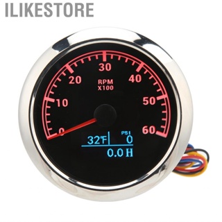 Ilikestore Tachometer DC 9‑32V Boat Pointer Type for Ship