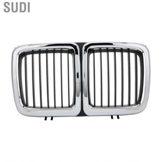 Sudi Front Center Grill  High Hardness Bumper Grille 51131908697 Replacement for Direct 7 Series E32 1985-1994