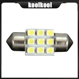 Kool ไฟ LED 6000K สีขาว สําหรับติดป้ายทะเบียนรถยนต์ 20 ชิ้น