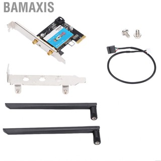 Bamaxis WiFi Card PCIE Adapter Dual Band 2.4G/5G