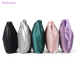 Thevantin กระเป๋าหูรูด ผ้ากํามะหยี่ แบบนิ่ม ขนาดใหญ่ พกพาง่าย สีสันสดใส สําหรับใส่ของขวัญคริสต์มาส