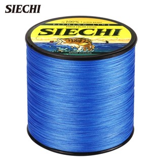 Siechi สายเอ็นตกปลา แบบถัก 500 ม. 4 เส้น 12-83LB 7 สี สําหรับทะเลสาบ แม่น้ํา