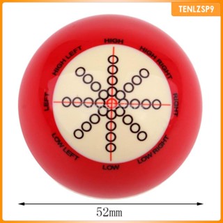 [tenlzsp9] ลูกบิลเลียดเรซิ่น ขนาด 2 1/16 นิ้ว แบบเปลี่ยน สําหรับโต๊ะพูล