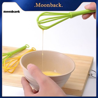 &lt;moonback&gt; เครื่องตีไข่ แบบแมนนวล ป้องกันการเสียรูป สําหรับห้องครัว