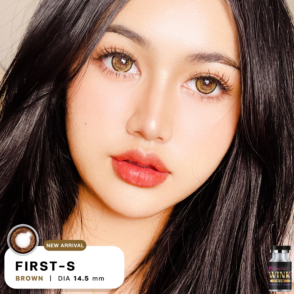 First-s wink คอนแทคเลนส์ Bigeye Contact lens 0.00