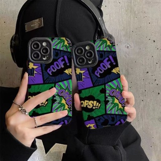 เคสป้องกันโทรศัพท์มือถือ แบบนิ่ม ลายกราฟฟิตี้ สําหรับ Apple iPhone 11PROMAX 12PRO 13PRO 14promax 11PRO plus xr xs xsmax 6 7 8P