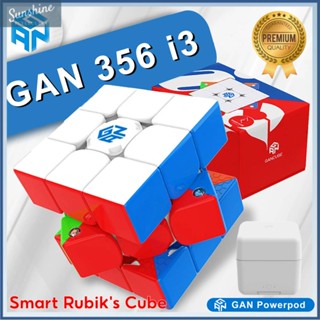 ✈✈COD จัดส่งทันที รูบิค Gan356 i3 Smart Rubiks Cube 3x3x3 ระดับแชมป์เลือกใช้ ลูกบาศก์แม่เหล็ก GAN i3