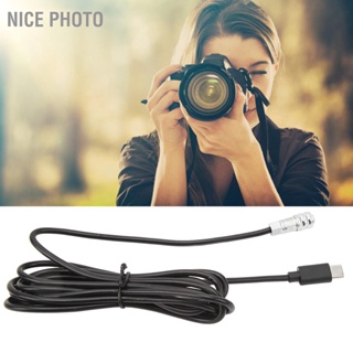 Nice photo Type C to for BMPCC 4K 6K 2 Pin Cable Support PD Fasting Charging USB Power Cord Blackmagic Pocket Cinema Camera