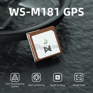 Caddxpfv WALKSNAIL WS-181 โมดูล GPS เข็มทิศในตัว ขนาดเล็ก ครอบคลุมตําแหน่งเต็มรูปแบบ ตําแหน่งรวดเร็ว GPS