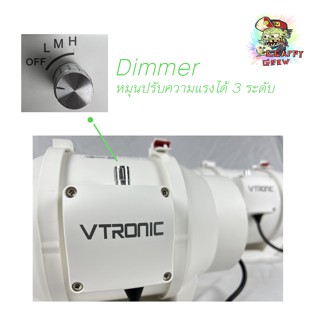 อะไหล่พัดลม [ส่งฟรี]Vtronic พัดลมระบายอากาศ Exhaust Fan ขนาด 4/6/8 ระบายอากาศในพื้นที่ปลูกต้นไม้