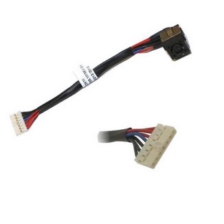 DC Power Jack พร้อมสายสําหรับ Dell N5040 5050 M5040 3520 V1450 1550 แล็ปท็อป DC-IN ชาร์จ Flex Cable