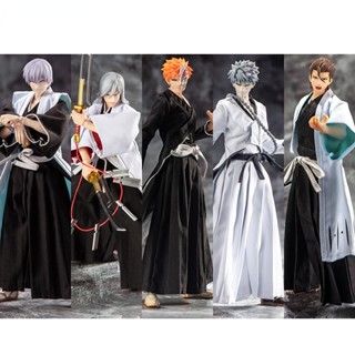 พร้อมส่ง ของเล่นฟิกเกอร์ GT Bleach Kurosaki Ichigo Aizen Sousuke Ukitake Jushiro Ichimaru Gin 18 ซม. 7 นิ้ว 1/10 SHF