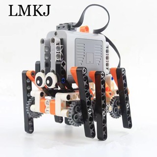 Kawaii หุ่นยนต์เดิน 6 ฟุต MOC Building Block Power Function Technical Bionic Spider DIY ของเล่นสําหรับเด็กผู้ชาย ของขวัญ