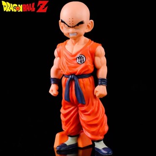 โมเดลฟิกเกอร์ PVC อนิเมะ Dragon Ball Z Kuririn Awakening DBZ Kuririn Super Saiyan ขนาด 17 ซม. ของเล่นสําหรับเด็ก ของที่ระลึกวันเกิด