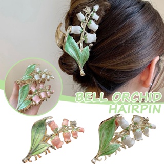 กิ๊บติดผมแฟชั่น ลาย Lily Of The Hair Clip Valley