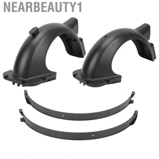 Nearbeauty1 Scooter Rear Mudguards  Rear Mudguard  Splash Protection with Mounting Strips for Ninebot Max G30