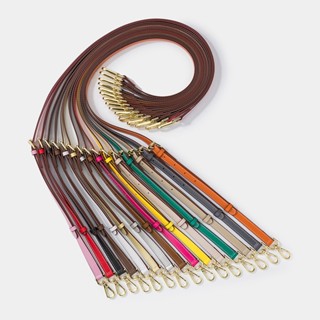 สายสะพายกระเป๋าหนังแท้ หนัง PU ปรับได้ ปรับระดับได้ Leather Shoulder Sling Strap Replacement