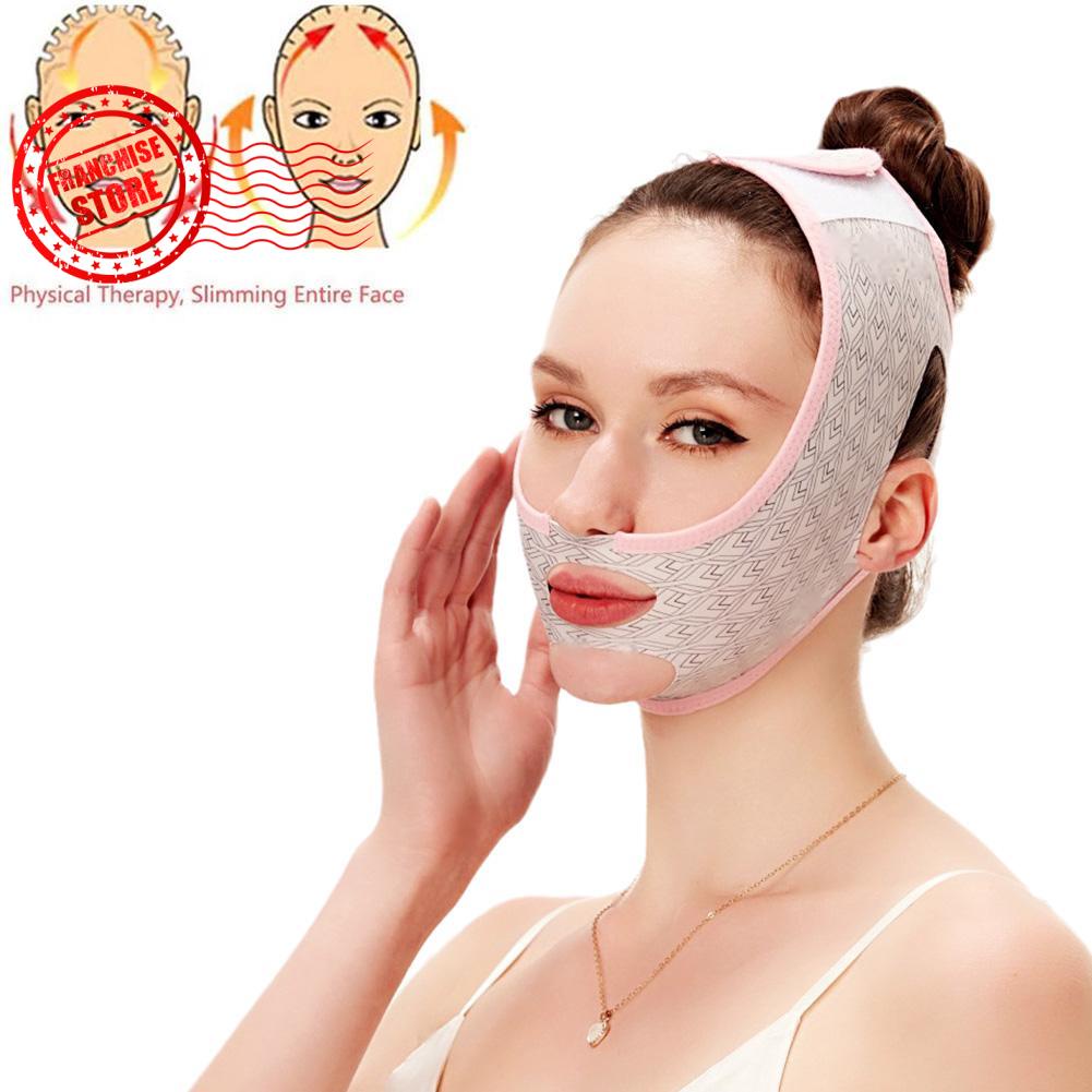 Beauty Face Sculpting Sleep Mask V Line Shaping Slimming Face Mask Strap U2D0