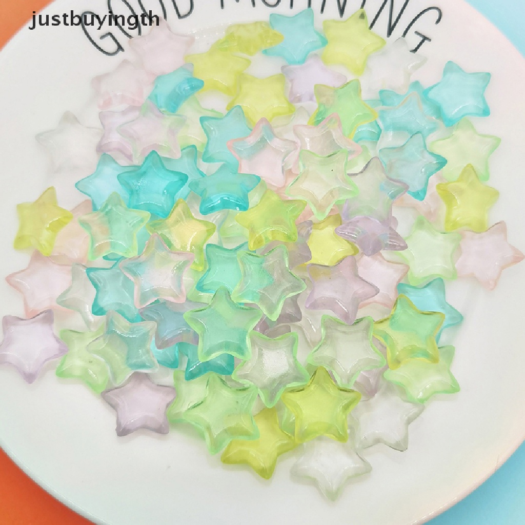 [JBTH] 10 PC Luminous Resin Star Car Dashboard ของเล่นตุ๊กตาตัวเลข Home Garden Decor [JB]