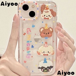 ✅Xr เคสโทรศัพท์มือถือนิ่ม แบบใส ลายภาพวาดสีน้ํามัน รูปสุนัขกราฟฟิตี้ สําหรับ Apple Iphone 11 xs 713 128promax14