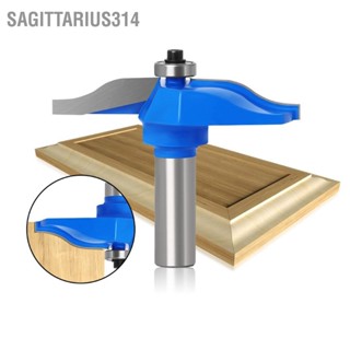 Sagittarius314 Roman Ogee Bit 1/2 Shank Carbide Router เครื่องตัดกัดงานไม้ทนความร้อนสีน้ำเงิน