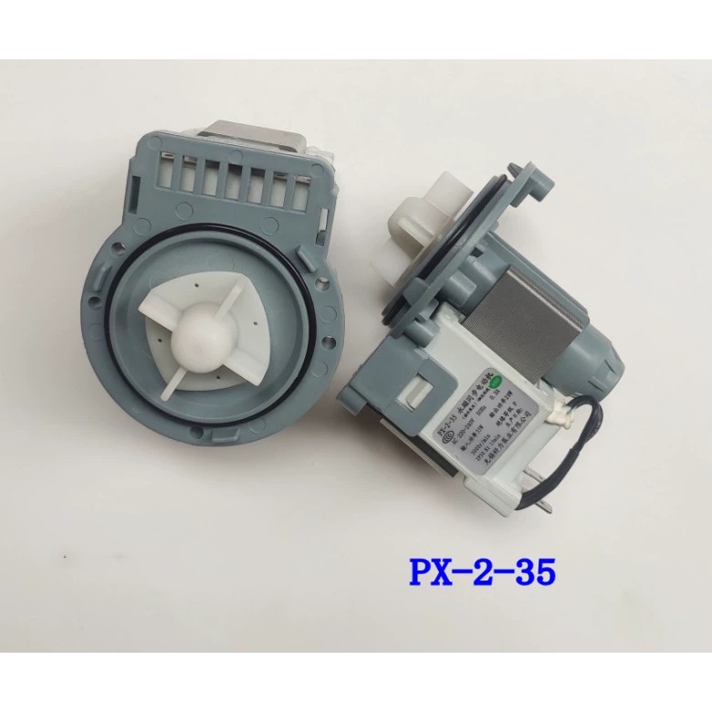 1pcs เหมาะสําหรับ Comfort กลองเครื่องซักผ้า XQG80-12188W/12268S/12128 ท่อระบายน้ําปั๊มมอเตอร์ PX-2-3