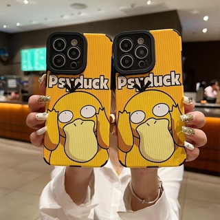 🔥 เคสไอโฟน11 เคส IPhone 14 Pro Psyduck เคสหนังโทรศัพท์มือถือหนังแข็งกันกระแทกสำหรับ เคสApple IPhone 11 Pro Max เคสi11 7 XS iPhone 8 plus X 11 เคสไอโฟน13 Pro Max SE2 2020 13 เคส i8plus เคสไอโฟนXR 12 14 Xr เคสไอโฟน7พลัส SE3 Case