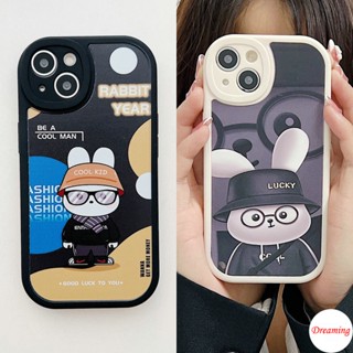 เคสโทรศัพท์มือถือ แบบนิ่ม ลายกระต่ายนําโชค สําหรับ Infinix Hot 11 11S 10 10S 9 Play Note 8 Smart 5 6