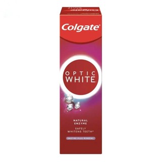 Colgate คอลเกต ยาสีฟัน อ๊อพติค ไวท์ เอนไซม์ พลัส มิเนอรัล 80 กรัม ช่วยให้ฟันดูขาวขึ้น