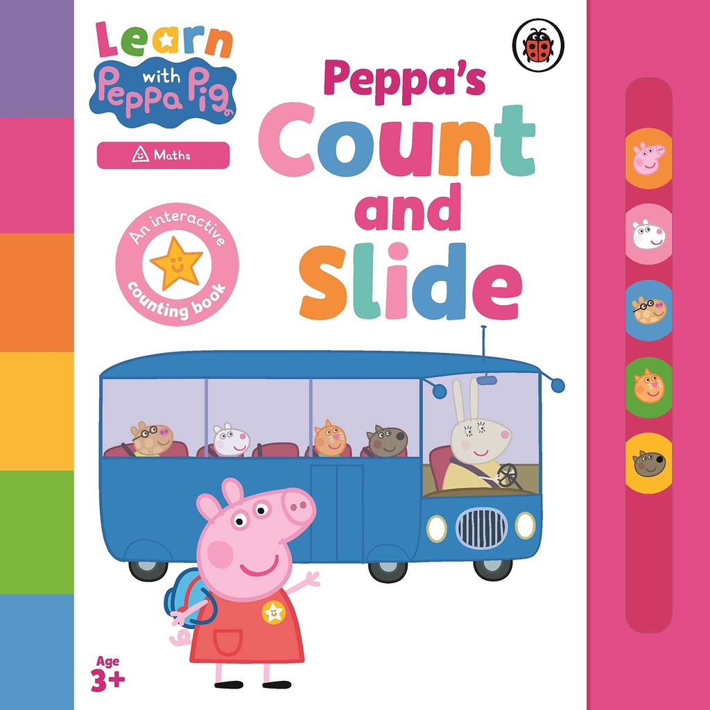 [sgstock] เรียนรู้ด้วย Peppa: Peppas Count and Slide - [Board book]