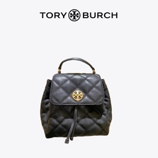 Tory BURCH WILLA กระเป๋าถือ กระเป๋าสะพายไหล่ ขนาดเล็ก ลายดาว สําหรับสตรี