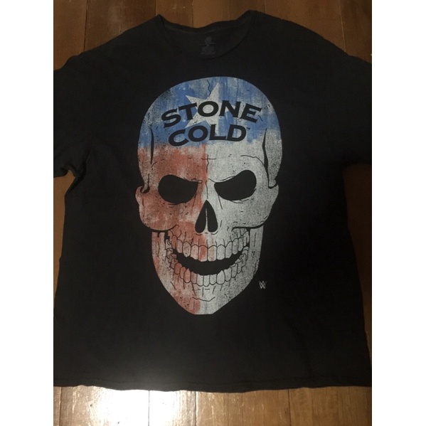 GOOD TYเสื้อยืดแขนสั้น นักมวยปล้ำWWE (STONE COLD)   สภาพดี ของพร้อมส่งครับ