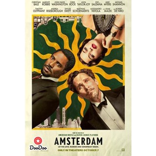 DVD Amsterdam (2022) (เสียง ไทย /อังกฤษ | ซับ ไทย/อังกฤษ) หนัง ดีวีดี