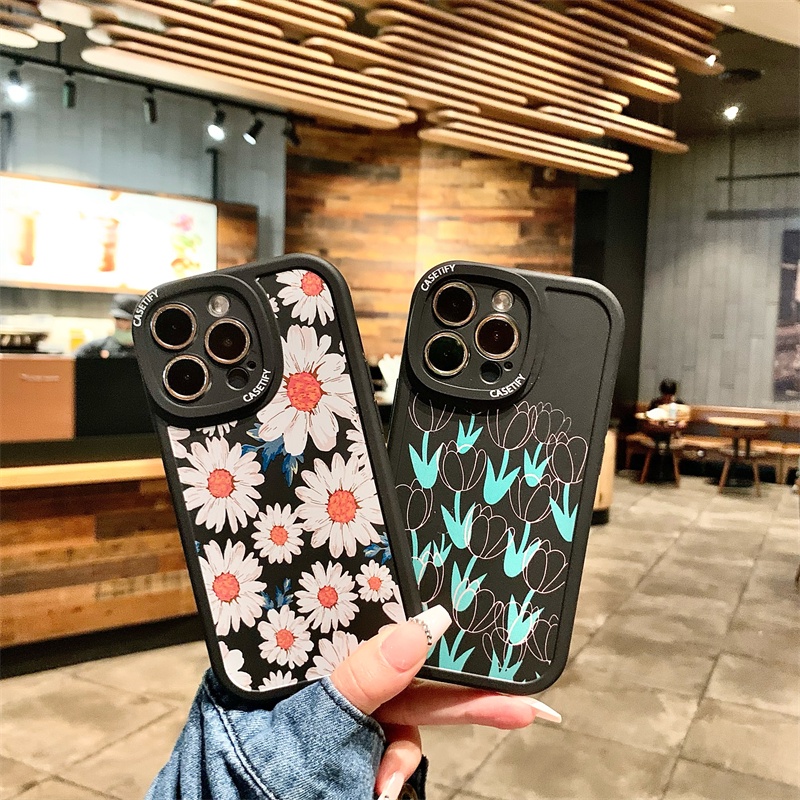 เคสโทรศัพท์มือถือแบบนิ่ม ลายดอกเดซี่น้อย NN163T สําหรับ Vivo Y76 5G Y52 Y72 5G V11i V15 V20 PRO V23 5G V25 5G V23E V25E