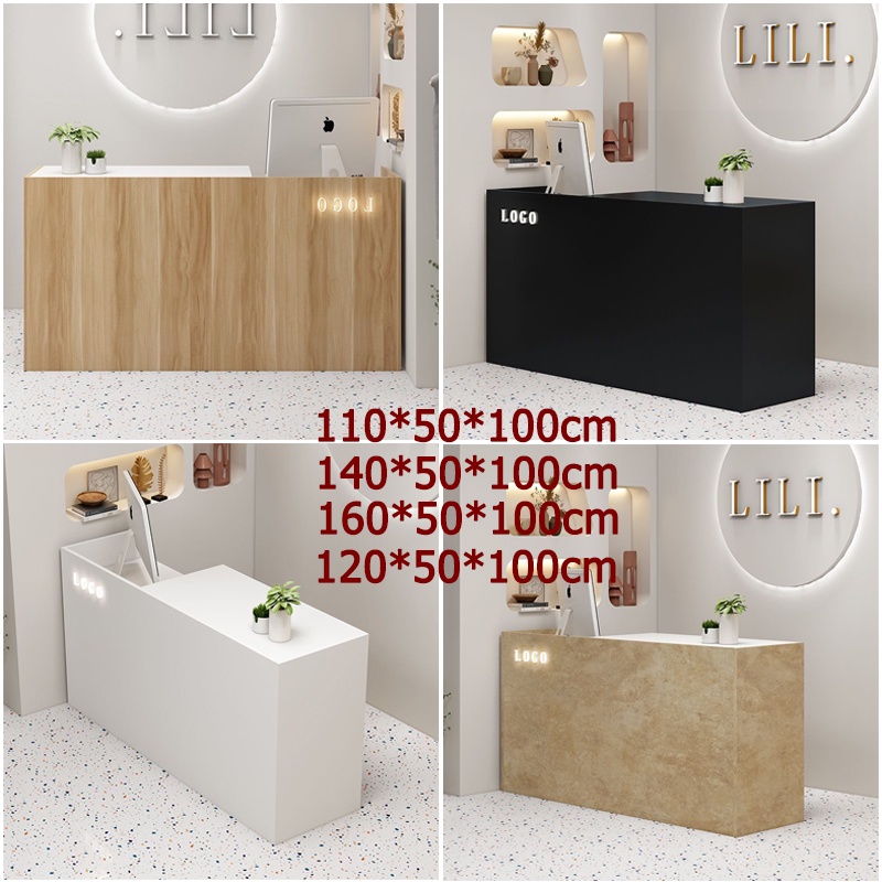 โต๊ะแคชเชียร์ เคาน์เตอร์ คาน์เตอร์คิดเงิน โต๊ะเค้าเตอร์ประชาสัมพันธ์ ร้านค้า ต๊ะเค้าเตอร์ เคาเตอร์คิ