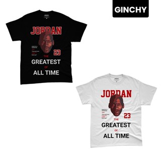 【ใหม่】Jordan T-Shirt Inspired | Michael Jordan | The Greatest of All time | Quality Print and Design 100%