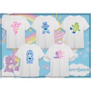 เสื้อยืดแคร์แบร์ Care Bears ผ้า Cotton  มี 5 ลาย