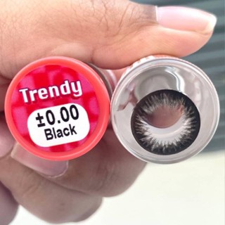 คอนแทคเลนส์ ขนาดบิ๊กอาย สีดำ รุ่น Trendy (Rozelens)