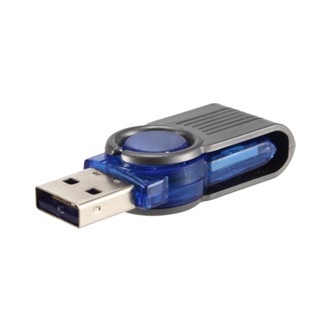 อะแดปเตอร์การ์ดรีดเดอร์ USB 2.0 Micro SD TF ความเร็วสูง พลาสติก หมุนได้ สําหรับแท็บเล็ต พีซี แล็ปท็อป