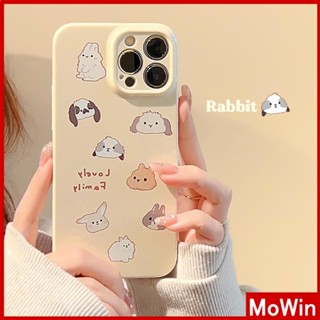 Mowin - เข้ากันได้สำหรับ เคสไอโฟน เคสไอโฟน11 เคส iphone 11 สำหรับ iPhone 14 Pro Max เคสไอโฟนครีมเคสนิ่มเคลือบมัน TPU กันกระแทกฝาครอบกล้องป้องกันสัตว์น่ารักเข้ากันได้กับ iPhone 13 Pro max 12 Pro Max 11 xr xs max 7Plus 8Plus