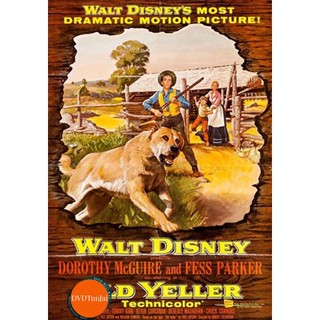 หนังแผ่น DVD Old Yeller (1957) เพือนแท้คู่ชีวิต สุนัขล่าคู่ชีวิต (เสียง ไทย /อังกฤษ | ซับ อังกฤษ) หนังใหม่ ดีวีดี