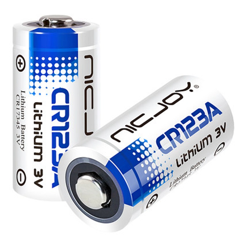 YY 1pce CR123A แบตเตอรี่ลิเธียมกล้อง 3V