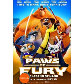 หนังแผ่น DVD Paws of Fury The Legend of Hank (2022) อุ้งเท้าพิโรธ ตำนานของแฮงค์ (เสียง อังกฤษ | ซับ ไทย/อังกฤษ) หนังใหม่