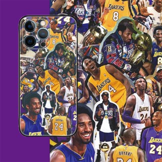 [Aimeidai] เคสโทรศัพท์มือถือซิลิโคน กันกระแทก พิมพ์ลาย NBA Super Star Kobe Bryant สําหรับ iPhone 14 13 12 11 Series