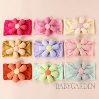 Babygarden- ที่คาดผมเด็กทารก, ที่คาดผม ดอกไม้ ยืดหยุ่น นุ่ม ห่อหัว อุปกรณ์ประกอบฉากถ่ายภาพ สําหรับทารก