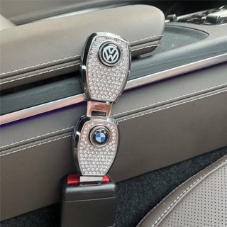 New Car Safety Belt Buckle Extension Buckle Multi-Function Silencer Plug Diamond-Embedded Thickened Lock Bolt Universal Car seat belt supplies car interior accessories