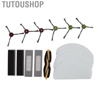 Tutoushop Replace Kit for Yeedi Vac 2pro Robot Cleaner Main Side Brush with Filte&amp;Cloths